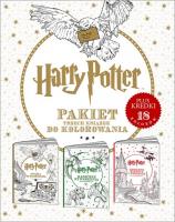 Harry Potter. Pakiet trzech książek do kolorowania. Autor: Otwarte. SmakLiter.pl Okładka książki Harry Potter. Pakiet trzech książek do kolorowania