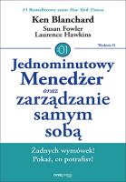 Okładka książki Jednominutowy Menedżer oraz zarządzanie samym sobą