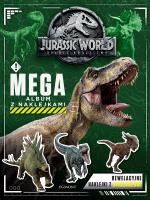 Okładka książki Jurassic World 2. Megaalbum z naklejkami