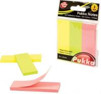 Karteczki samoprzylepne 76x25 mm PUKKA. Wydawca: Pukka Pads. SmakLiter.pl Opakowanie Karteczki samoprzylepne 76x25 mm PUKKA