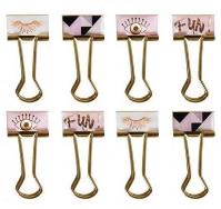 Opakowanie Klipsy do papieru Oko 8 sztuk