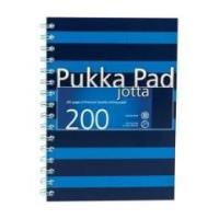 Kołozeszyt A5/100K Jotta Navy linia (3szt) PUKKA. Wydawca: Pukka Pads. SmakLiter.pl Opakowanie Kołozeszyt A5/100K Jotta Navy linia (3szt) PUKKA