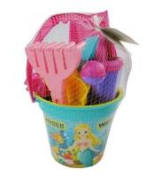 Komplet do piasku 10 elementów Syrenki. Wydawca: Wader. SmakLiter.pl Opakowanie Komplet do piasku 10 elementów Syrenki