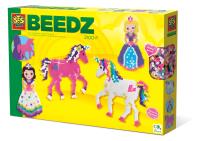 Koralikowe prasowanki jednorożec i księżniczka. Wydawca: SES Creative. SmakLiter.pl Opakowanie Koralikowe prasowanki jednorożec i księżniczka