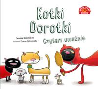 Okładka książki Kotki Dorotki Czytam uważnie