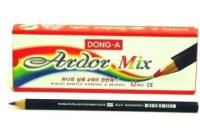 Opakowanie Kredka Ardor 4 kolory fluorescencyjne DONG-A