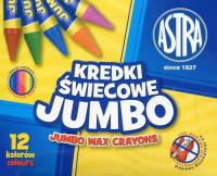 Opakowanie Kredki świecowe Jumbo 12 kolorów