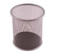 Opakowanie Kubek na długopisy siatka srebrny LEVIATAN