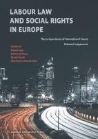 Opakowanie Labour Law and Social Rights in Europe