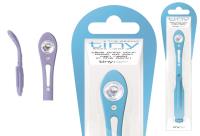 Okładka książki Lampka do książki liliowa