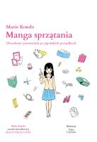 Manga sprzątania. Autor: Marie Kondo. SmakLiter.pl Okładka książki Manga sprzątania