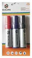 Marker permamentny op. 3szt (czarny, niebieski, czerwony). Wydawca: MST Toys. SmakLiter.pl Opakowanie Marker permamentny op. 3szt (czarny, niebieski, czerwony)