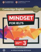 Opakowanie Mindset for IELTS 3 Teacher's Book