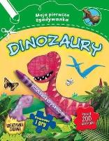 Moja pierwsza zgadywanka. Dinozaury. Autor: Worms Penny. SmakLiter.pl Okładka książki Moja pierwsza zgadywanka. Dinozaury