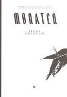 Monaten. Autor: Gutorow Jacek. SmakLiter.pl Okładka książki Monaten