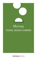 Money. Autor: Yuval Noah Harari. SmakLiter.pl Okładka książki Money