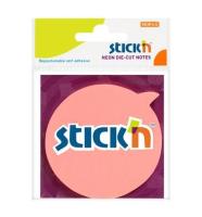 Opakowanie Notes samoprzylepny koło różowy 76x76mm