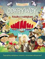 Odkrywcy. Historia w naklejkach. Autor: George Joshua. SmakLiter.pl Okładka książki Odkrywcy. Historia w naklejkach