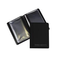 Opakowanie Okładka na dokumenty mini - czarna OD-032