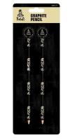 Opakowanie Ołówek grafitowy z gumką Dakar