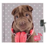 Opakowanie Pamiętnik z kłódką Studio Pets PEJ-3640