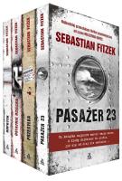 Pasażer 23 / Przesyłka / Ostatnie dziecko / Odprysk. Autor: Fitzek Sebastian. SmakLiter.pl Okładka książki Pasażer 23 / Przesyłka / Ostatnie dziecko / Odprysk