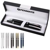 Opakowanie Penmate komplet długopis+pióro wieczne Virtuo złote TT7646