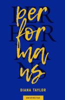 Okładka książki Performans