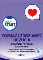 Pewny Start Poznać i zrozumieć uczucia Specjalne potrzeby edukacyjne Pakiet. Autor: Izabela Fornalik, Michalewska Mirella, Pachniewska Katarzyna, Płuska Joanna. SmakLiter.pl Okładka książki Pewny Start Poznać i zrozumieć uczucia Specjalne potrzeby edukacyjne Pakiet