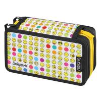 Opakowanie Piórnik 31 elem. potrójny Smileworld Rainbow Faces 0050015412