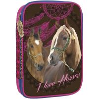 Opakowanie Piórnik jednokomorowy z wyposażeniem I Love Horses 16