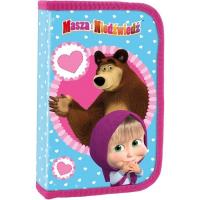 Opakowanie Piórnik jednokomorowy z wyposażeniem Masza i niedźwiedź