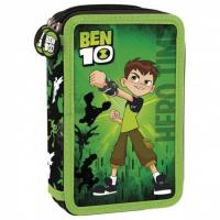 Opakowanie Piórnik trójkomorowy z wyposażeniem Ben 10
