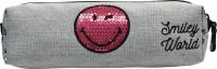 Piórnik tuba Smiley Sleepy. Autor: .. SmakLiter.pl Okładka książki Piórnik tuba Smiley Sleepy