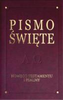 Pismo Święte Nowego Testamentu i Psalmy. Autor: ks. bp. Romaniuk Kazimierz. SmakLiter.pl Okładka książki Pismo Święte Nowego Testamentu i Psalmy