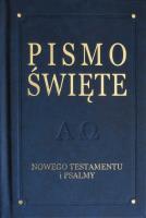 Pismo Święte Nowego Testamentu i Psalmy. Autor: ks. bp. Romaniuk Kazimierz. SmakLiter.pl Okładka książki Pismo Święte Nowego Testamentu i Psalmy