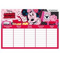 Plan lekcji Minnie 25 sztuk. Wydawca: Starpak. SmakLiter.pl Opakowanie Plan lekcji Minnie 25 sztuk