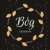 Opakowanie Podstawka korkowa - Bóg Cię kocha