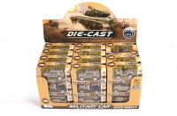 Opakowanie Pojazdy wojskowe 1:64 metalowe, różne rodzaje