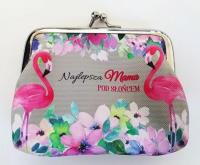 Portmonetka, Najlepsza Mama pod słońcem, Flaming. Wydawca: Jawi. SmakLiter.pl Opakowanie Portmonetka, Najlepsza Mama pod słońcem, Flaming