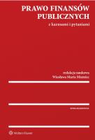 Okładka książki Prawo finansów publicznych z kazusami i pytaniami