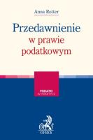 Okładka książki Przedawnienie w prawie podatkowym