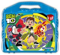 Okładka książki Puzzle 12 Super Kolor Ben 10