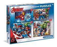 Opakowanie Puzzle Avengers 20+60+100+180