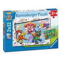 Opakowanie Puzzle Psi Patrol 2x12