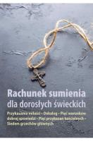 Rachunek sumienia dla dorosłych świeckich. Autor: Robert Krawiec OFMCap. SmakLiter.pl Okładka książki Rachunek sumienia dla dorosłych świeckich