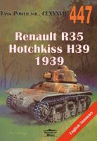 Okładka książki Renault R35 Hotchkiss H39 1939 CLXXXVII 447