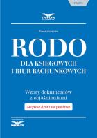 Okładka książki RODO dla księgowychi biur rachunkowych