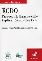 Okładka książki RODO Przewodnik dla adwokatów i aplikantów adwokackich