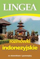 Okładka książki Rozmówki indonezyjskie ze słownikiem i gramatyką